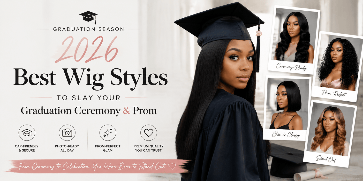 Graduation Season 2026: Best Wig Styles to Slay Your Graduation Ceremony & Prom