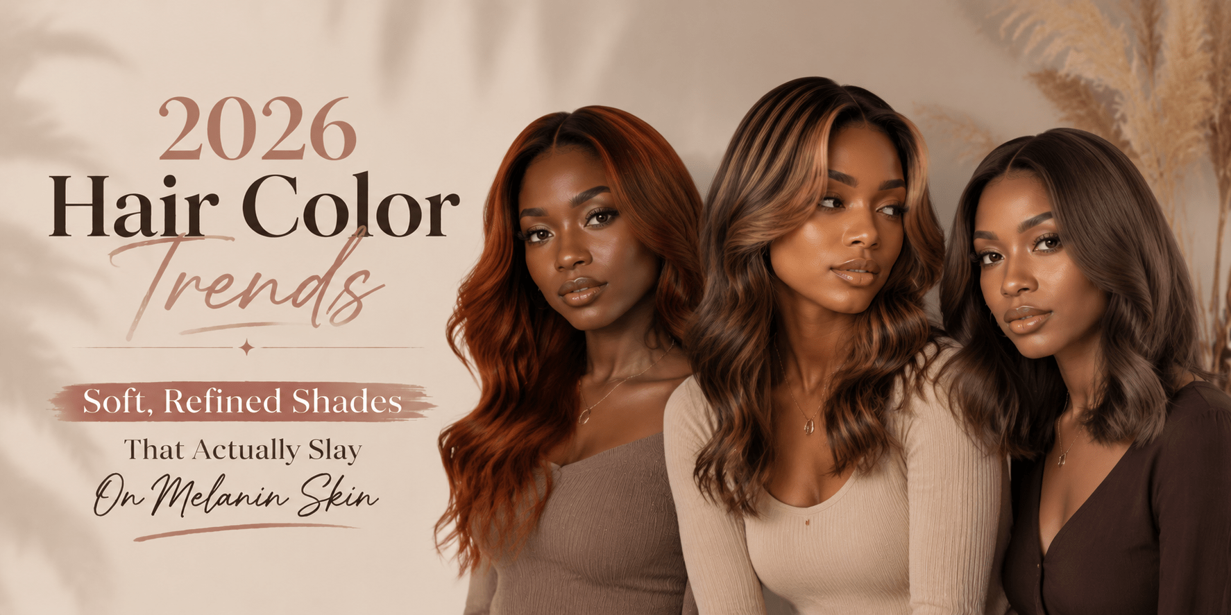 2026 Hair Color Trends: Soft, Refined Shades That Actually Slay On Melanin Skin