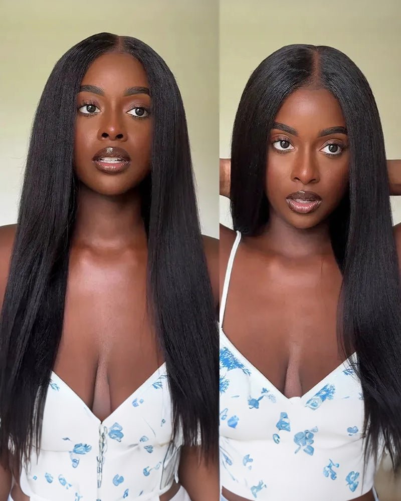 Blovo Yaki Straight 13x6 HD Lace Full Front Wig Pre-Everything