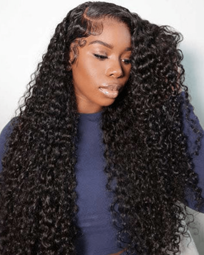 Water Wave 7x6 Glueless Lace Wig Pre-Everything Human Hair Free Part Wig