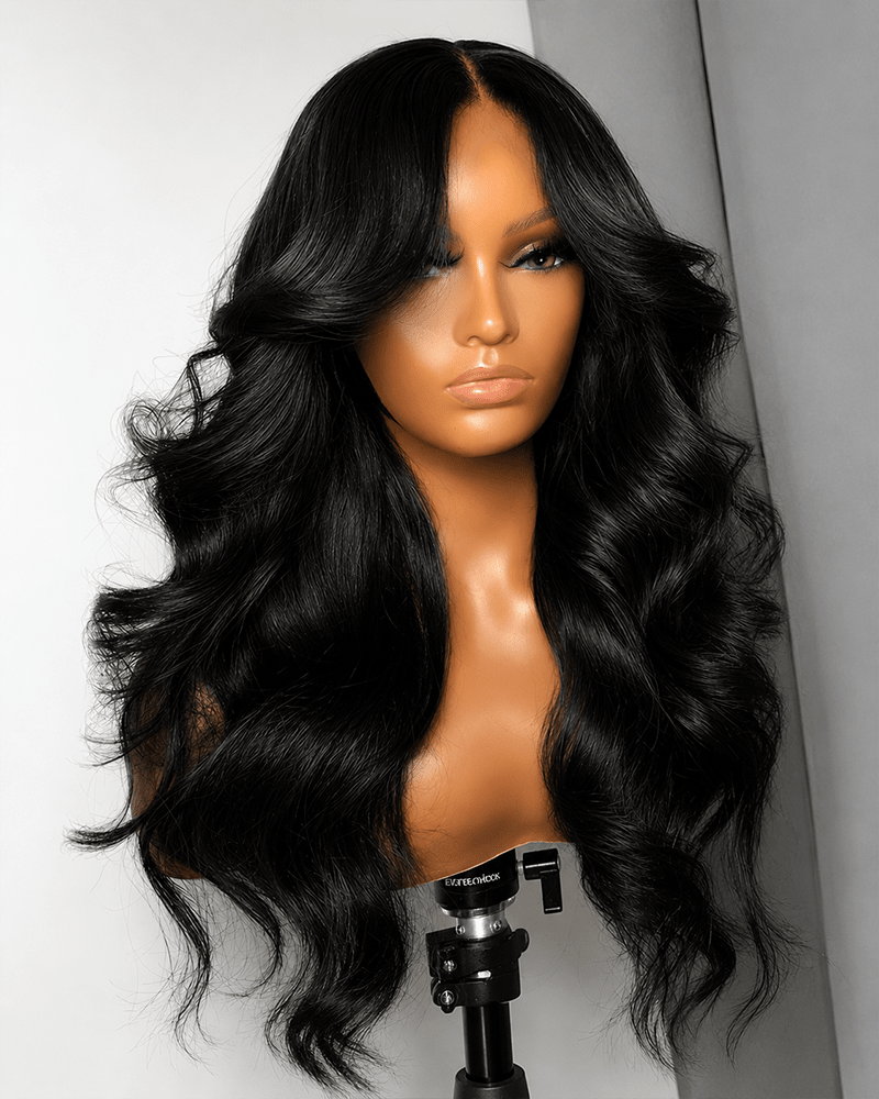 Curtain Bangs Body Wave Wig_product