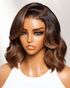 1B30 Ombre Brown Loose Wave Bob_product