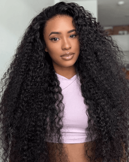 Curly Hair 7x6 Glueless Lace Wig Pre-Everything Human Hair Free Part Wig