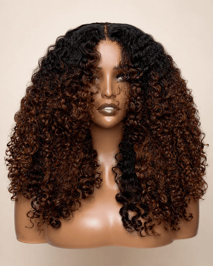 Perruque Lace Front à Raie Profonde 7x6/13x6 Ondulée Birmane Marron Chocolat Pré-Coiffée Cheveux Humains Raie Libre