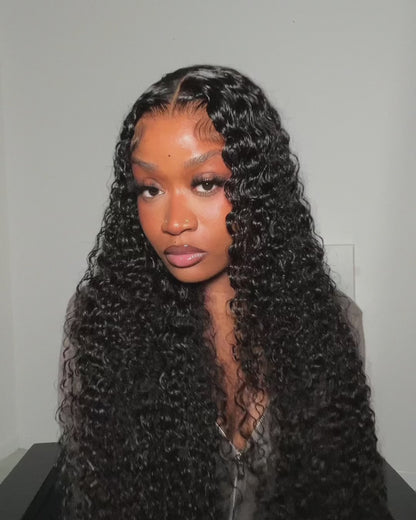 Curly Hair 7x6 Glueless Lace Wig Pre-Everything Human Hair Free Part Wig
